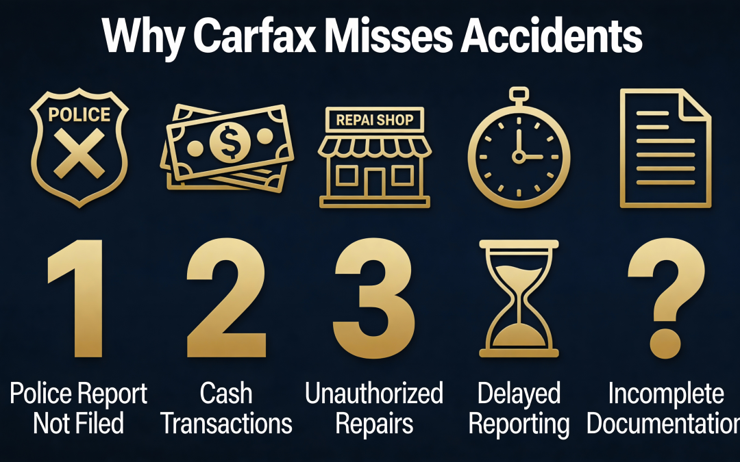 Why Your Carfax Is Missing Accidents: The Hidden Truth (2026)