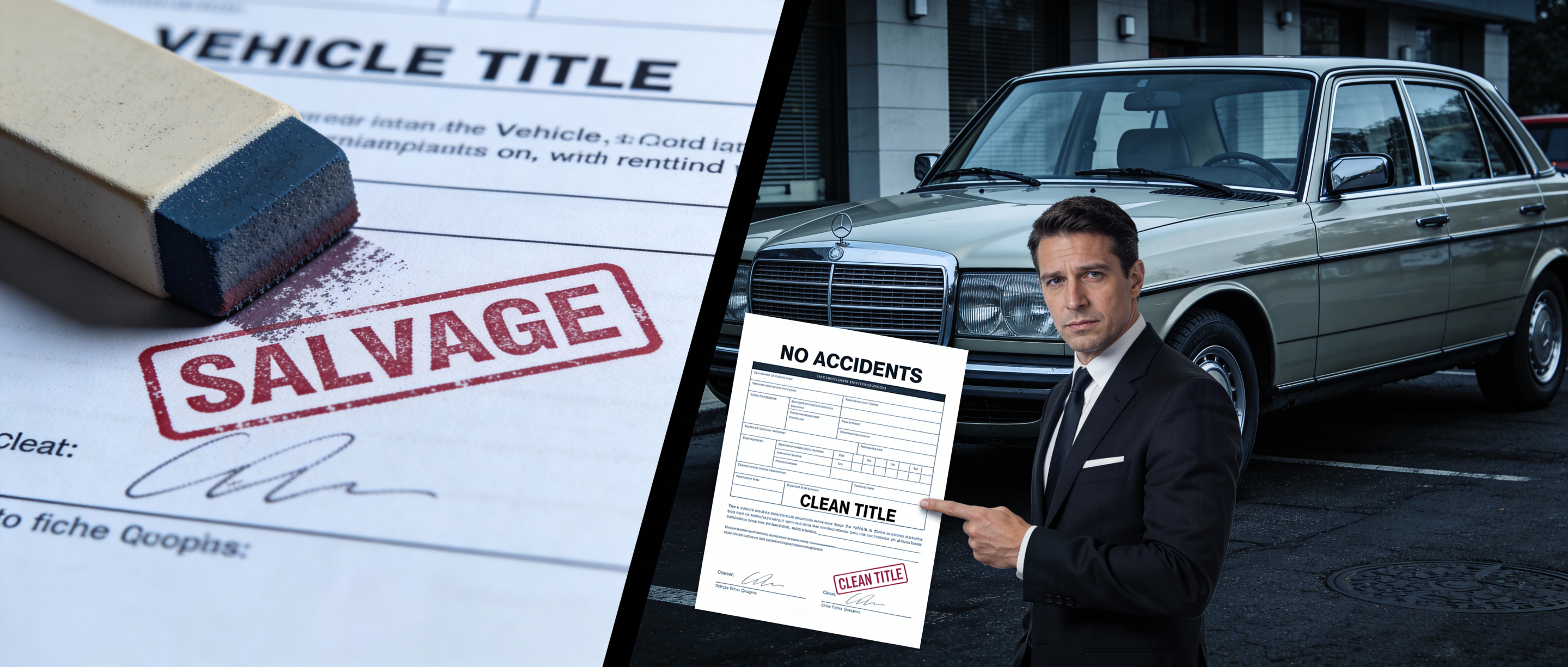 Title washing salvage title fraud state to state scam